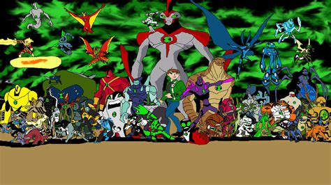 ben 10000 aliens|ben 10 all aliens rollaw.